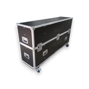 HARD CASE PARA TELA 65" INTERATIVA + SUPORTE - C/RODAS