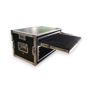 HARD CASE C/ AMORTECEDOR RACK 3 UR + PLAT. DESLIZANTE NOTE